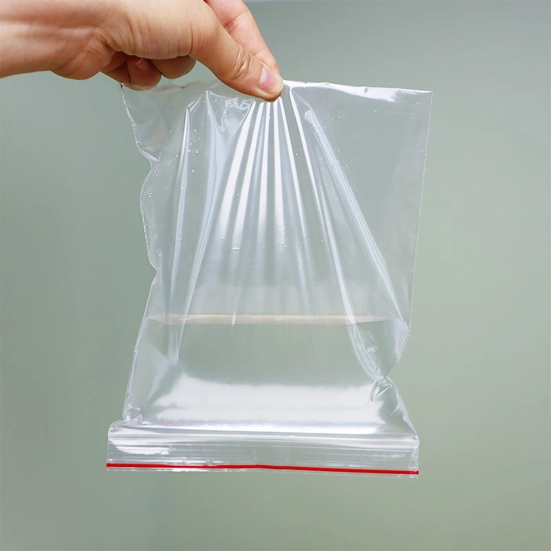 Transparent sealed ziplock bag Transparent sealed ziplock bag