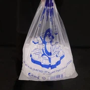 10 lb plastové vrecká na ľad